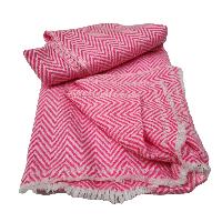 Pashmina Shawl, Thick Nepali Pashmina Shawl, Eight-ply Wool, Color [pink]