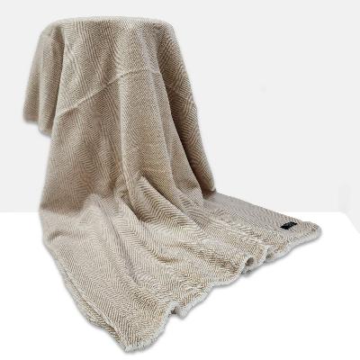 Pashmina Shawl, Thick Nepali Pashmina Shawl, Eight-ply Wool, Color [gray]