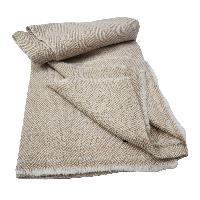 Pashmina Shawl, Thick Nepali Pashmina Shawl, Eight-ply Wool, Color [gray]