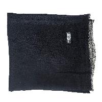 Ring Shawl, A Thin, Soft, And Light Shawl For All-weather Use, Two-ply Wool, Color [charcoal]