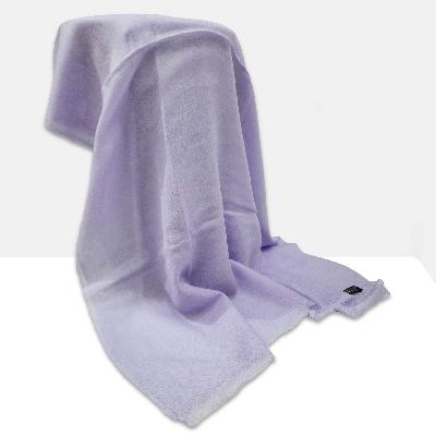 Ring Shawl, A Thin, Soft, And Light Shawl For All-weather Use, Two-ply Wool, Color [lavender]