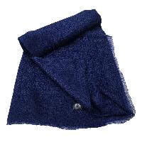 Ring Shawl, A Thin, Soft, And Light Shawl For All-weather Use, Two-ply Wool, Color [blue]