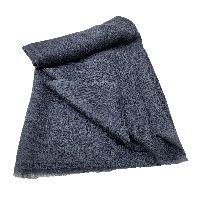 Pashmina Shawl, Nepali Handmade Shawl, In Four Ply Wool, Color [gray]