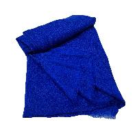 Ring Shawl, A Thin, Soft, And Light Shawl For All-weather Use, Two-ply Wool, Color [blue]