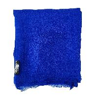 Ring Shawl, A Thin, Soft, And Light Shawl For All-weather Use, Two-ply Wool, Color [blue]