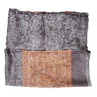 Ring Shawl, A Thin, Soft, And Light Shawl For All-weather Use, Two-ply Wool, With Jakarta Pattern