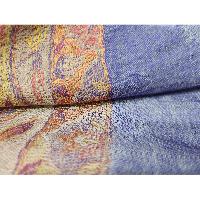 Ring Shawl, A Thin, Soft, And Light Shawl For All-weather Use, Two-ply Wool, With Jakarta Pattern
