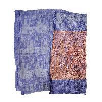 Ring Shawl, A Thin, Soft, And Light Shawl For All-weather Use, Two-ply Wool, With Jakarta Pattern