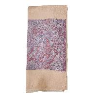 Ring Shawl, A Thin, Soft, And Light Shawl For All-weather Use, Two-ply Wool, With Jakarta Pattern