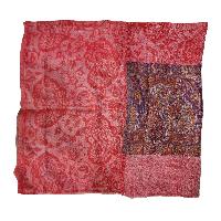 Ring Shawl, A Thin, Soft, And Light Shawl For All-weather Use, Two-ply Wool, With Jakarta Pattern
