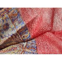 Ring Shawl, A Thin, Soft, And Light Shawl For All-weather Use, Two-ply Wool, With Jakarta Pattern
