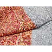Ring Shawl, A Thin, Soft, And Light Shawl For All-weather Use, Two-ply Wool, With Jakarta Pattern