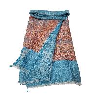 Ring Shawl, A Thin, Soft, And Light Shawl For All-weather Use, Two-ply Wool, With Jakarta Pattern