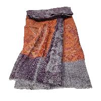 Ring Shawl, A Thin, Soft, And Light Shawl For All-weather Use, Two-ply Wool, With Jakarta Pattern