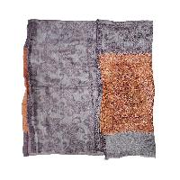 Ring Shawl, A Thin, Soft, And Light Shawl For All-weather Use, Two-ply Wool, With Jakarta Pattern