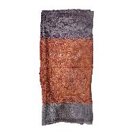 Ring Shawl, A Thin, Soft, And Light Shawl For All-weather Use, Two-ply Wool, With Jakarta Pattern