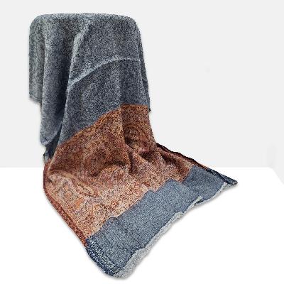 Ring Shawl, A Thin, Soft, And Light Shawl For All-weather Use, Two-ply Wool, With Jakarta Pattern
