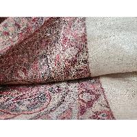 Ring Shawl, A Thin, Soft, And Light Shawl For All-weather Use, Two-ply Wool, With Jakarta Pattern