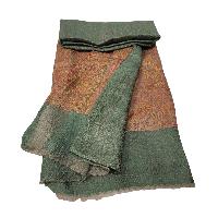 Ring Shawl, A Thin, Soft, And Light Shawl For All-weather Use, Two-ply Wool, With Jakarta Pattern