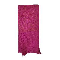 Ring Shawl, A Thin, Soft, And Light Shawl For All-weather Use, Two-ply Wool, With Detailed Embroidery
