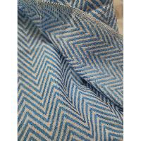 Pashmina Muffler, Thick Nepali Pashmina Shawl, Eight-ply Wool, Color [blue]