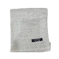 Pashmina Shawl, Thick Nepali Pashmina Shawl, Eight-ply Wool, Color [gray]