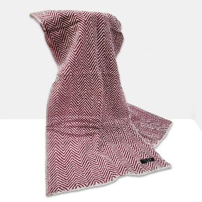 Pashmina Muffler, Thick Nepali Pashmina Shawl, Eight-ply Wool, Color [reddish-brown]