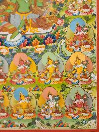 21 Tara Thangka, Buddhist Traditional Painting, [real Gold]