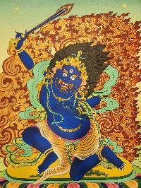 Chandamaharoshana Thangka, Buddhist Traditional Painting, Or Sankata