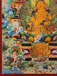 Five [pancha] Jambhala Thangka, [good Quality], Buddhist Traditional Painting, Tibetan Style