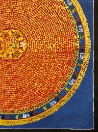 Mantra Mandala Thangka, [good Quality], Buddhist Traditional Painting, Tibetan Style