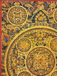 Ten Mandala Thangka, [good Quality], Buddhist Traditional Painting, Tibetan Style