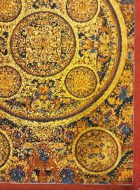 Ten Mandala Thangka, [good Quality], Buddhist Traditional Painting, Tibetan Style