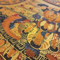 Ten Mandala Thangka, [good Quality], Buddhist Traditional Painting, Tibetan Style