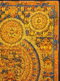 Mandala Thangka, [good Quality], Buddhist Traditional Painting, Tibetan Style