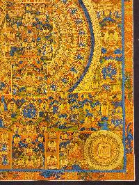 Mandala Thangka, [good Quality], Buddhist Traditional Painting, Tibetan Style