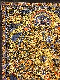 Wheel Of Life Thangka, [good Quality], Buddhist Traditional Painting, Tibetan Style