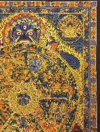 Wheel Of Life Thangka, [good Quality], Buddhist Traditional Painting, Tibetan Style
