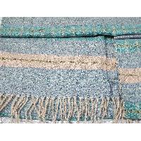 Stripe Acrylic Shawl, Classic Charm In Vibrant Color Stripes