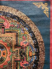 Mandala Thangka, [, Buddhist Traditional Painting, Tibetan Style, [oiled Thangka], [old Stock], [student Mandala]