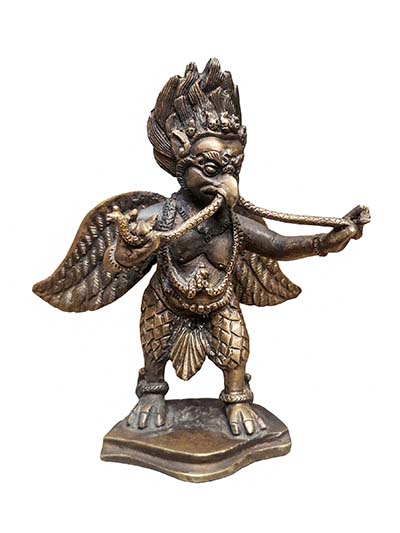 Garuda Statue, Buddhist Miniature Statue, [bronze], [rare Find]
