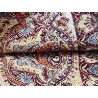 Dhaka Shawl, Multicolor Durable Acrylic Shawl With Various Patterns, [presley Design]