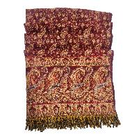 Dhaka Shawl, Multicolor Durable Acrylic Shawl With Various Patterns, [presley Design]