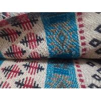Dhaka Shawl, Multicolor Durable Acrylic Shawl With Various Patterns