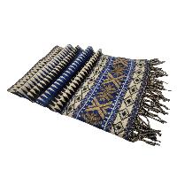 Dhaka Shawl, Multicolor Durable Acrylic Shawl With Various Patterns