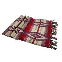 Dhaka Shawl, Multicolor Durable Acrylic Shawl With Various Patterns