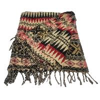 Dhaka Shawl, Multicolor Durable Acrylic Shawl With Various Patterns