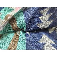 Dhaka Shawl, Multicolor Durable Acrylic Shawl With Various Patterns