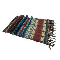 Dhaka Shawl, Multicolor Durable Acrylic Shawl With Various Patterns