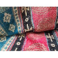 Dhaka Shawl, Multicolor Durable Acrylic Shawl With Various Patterns